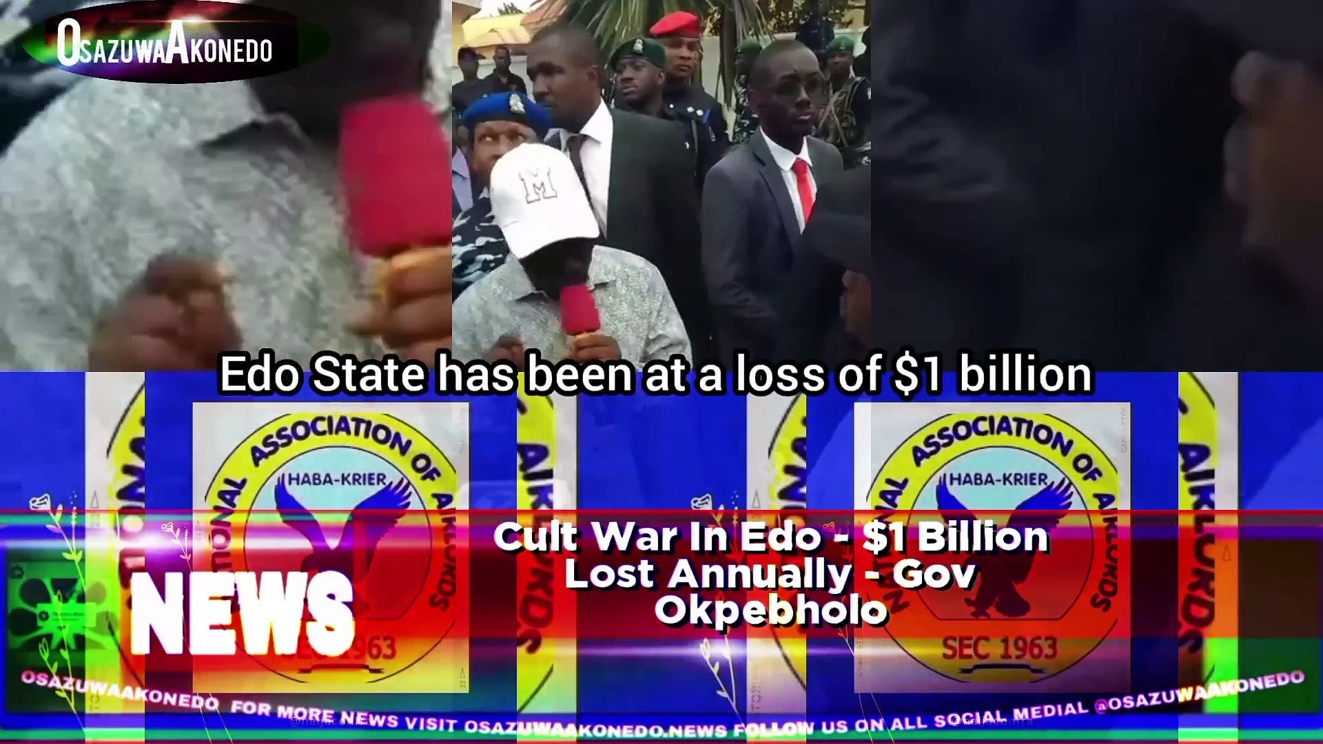 Video ~ Cult War In Edo – $1 Billion Lost Annually – Gov Okpebholo