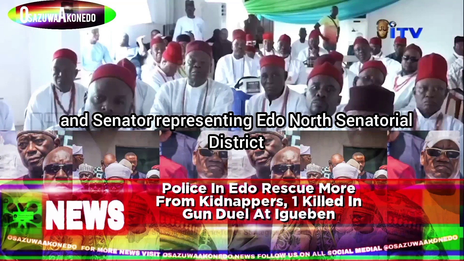 Video ~ Police In Edo Rescue More From Kidnappers, 1 Killed In Gun Duel At Igueben
