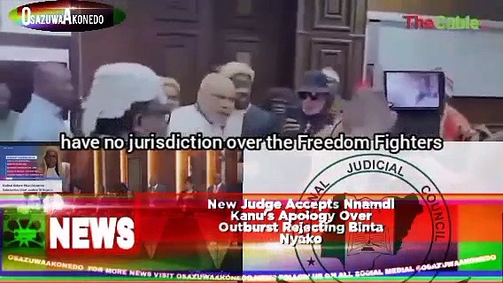 Video ~ CJN Didn’t Release Nnamdi  Kanu – NJC