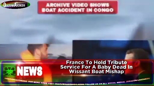 Video ~ France To Hold Tribute Service For A Baby Dead In Wissant Boat Mishap