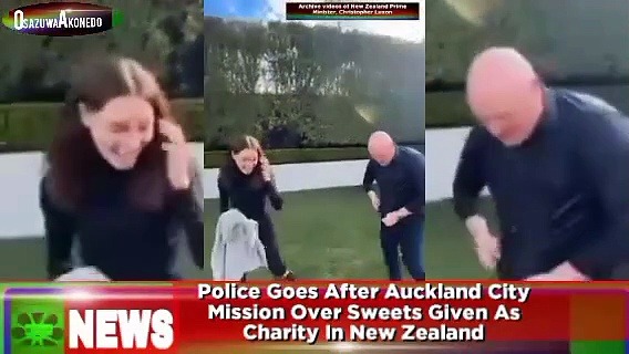 Video ~ Police Goes After Auckland City Mission Over Sweets Given As Charity In New Zealand ~ OsazuwaAkonedo