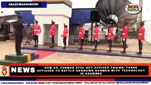 Video ~ New CP, Former EFCC Key Officer Trains, Tasks Officers To Battle Unknown Gunmen With Technology In Anambra ~ OsazuwaAkonedo