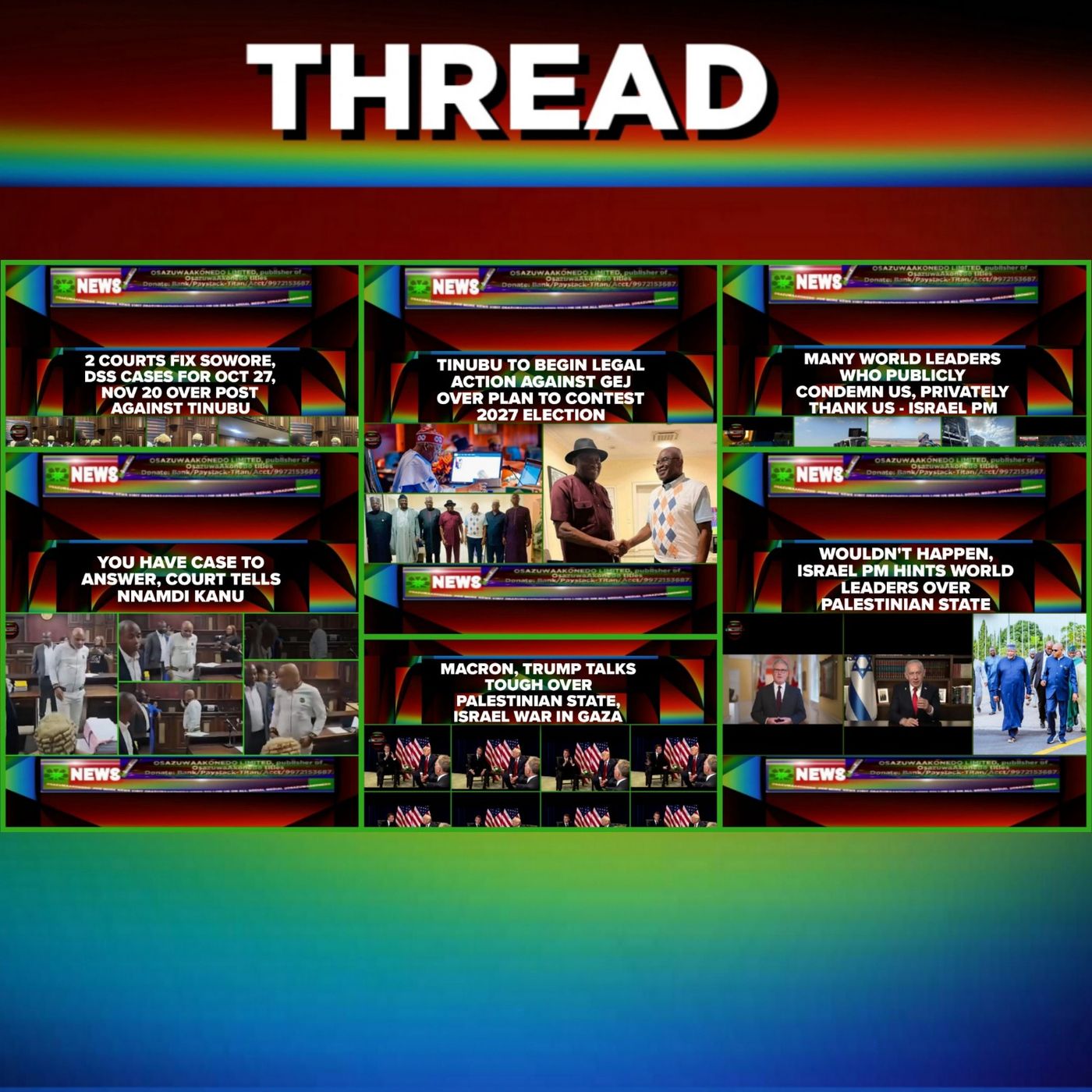 OsazuwaAkonedo Audio ~ NewsThread @1pm 30-9