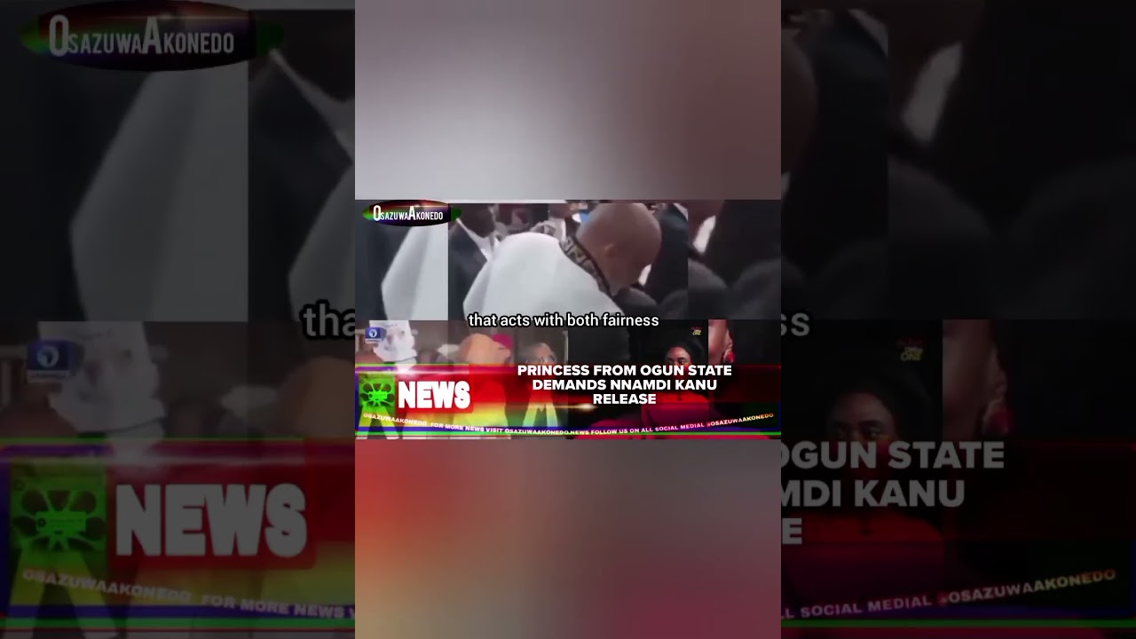 OsazuwaAkonedo Video ~ Princess From Ogun State Demands Nnamdi Kanu Release #osazuwaakonedo