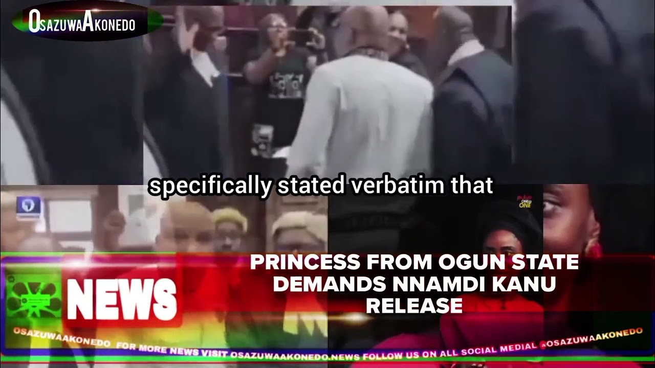 OsazuwaAkonedo ShortReel ~ Princess From Ogun State Demands Nnamdi Kanu Release
