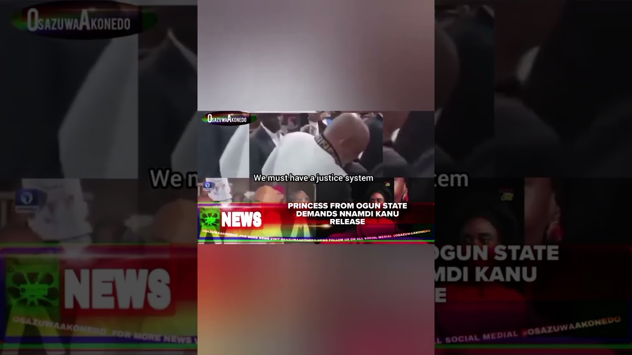 OsazuwaAkonedo BriefRecall ~ Princess From Ogun State Demands Nnamdi Kanu Release