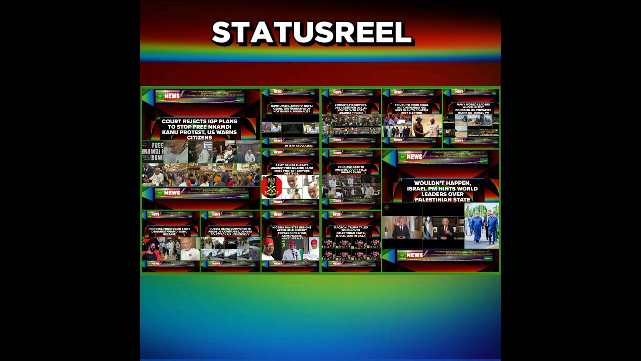 OsazuwaAkonedo Podcast Video ~ NewsStatusReel @10pm 17-10