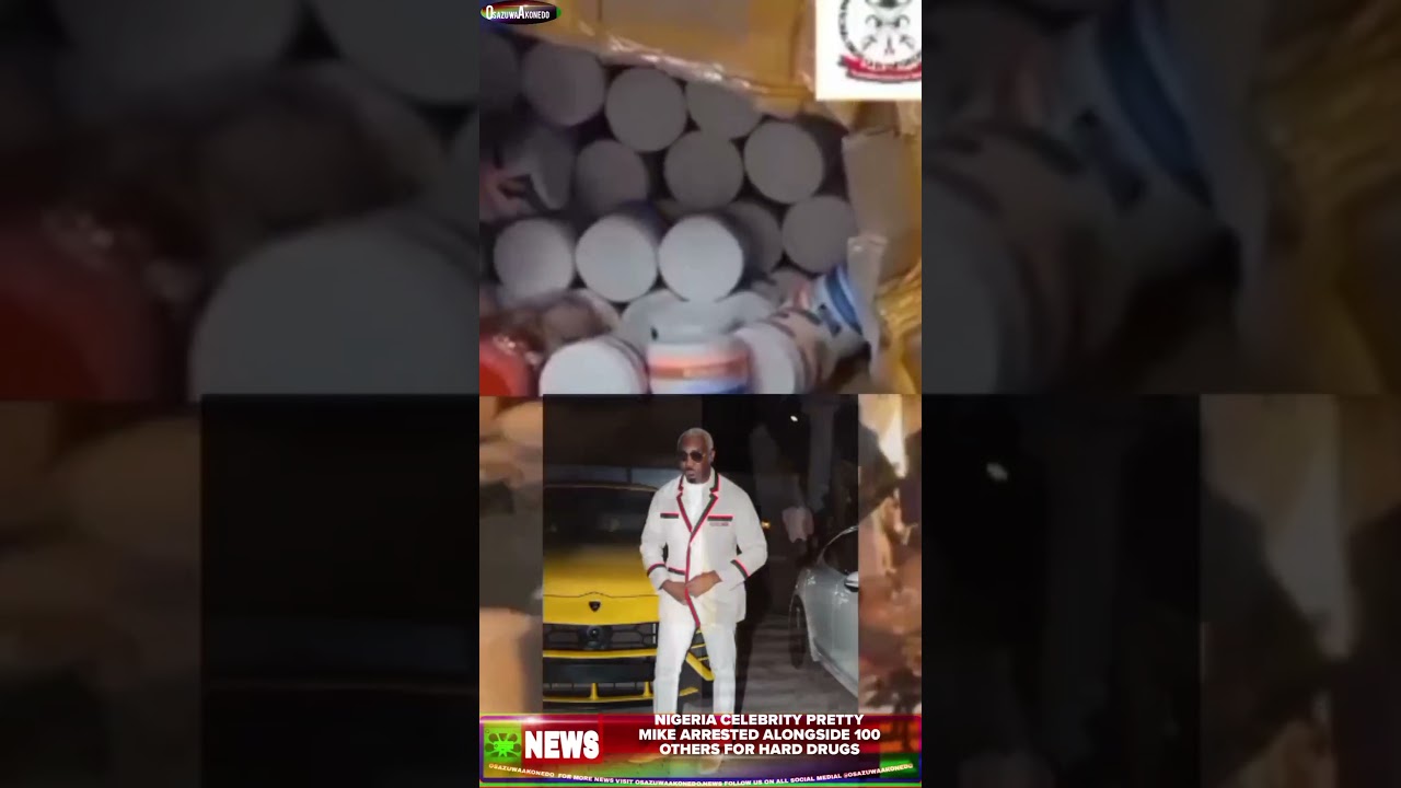 OsazuwaAkonedo Podcast Video ~ Nigeria Celebrity Pretty Mike Arrested Alongside 100 Others For Hard Drugs