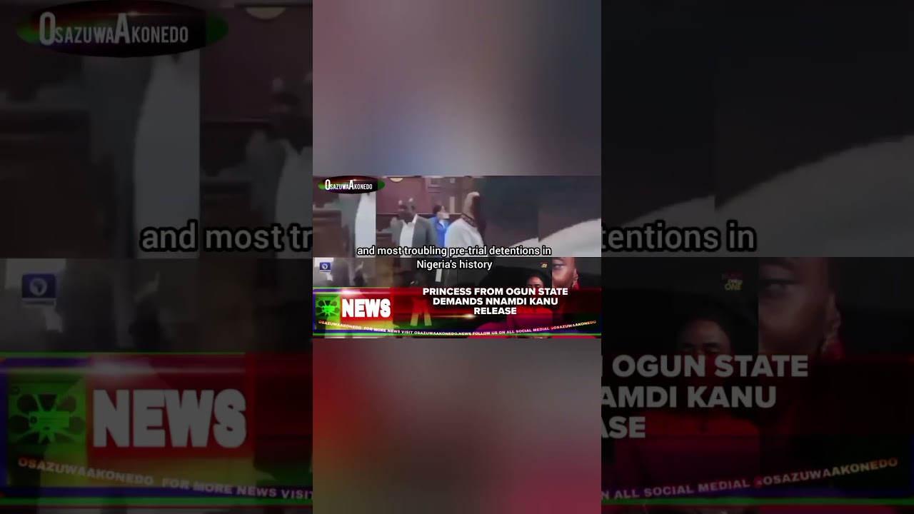 OsazuwaAkonedo Podcast Video ~ Princess From Ogun State Demands Nnamdi Kanu Release