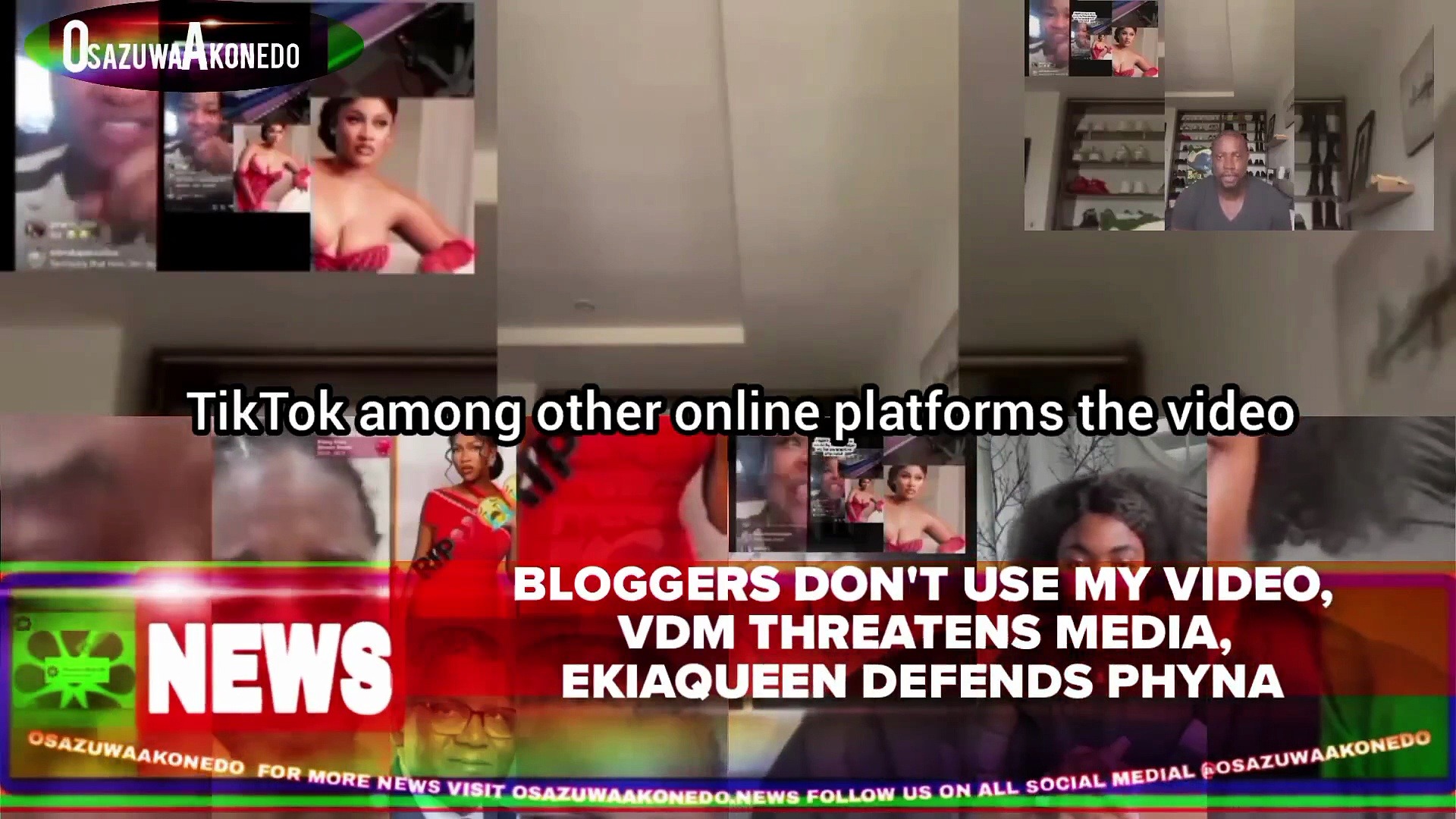 Video ~ Bloggers Don’t Use My Video, VDM Threatens Media, EkiaQueen Defends Phyna