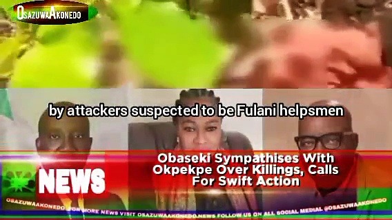 Video ~ Obaseki Sympathises With Okpekpe Over Killings, Calls For Swift Action