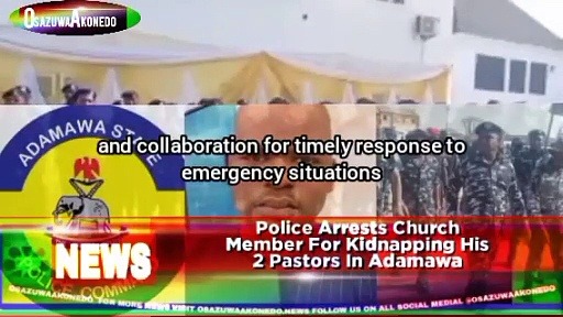 Video ~ Police Arrests Church Member For Kidnapping His 2 Pastors In Adamawa