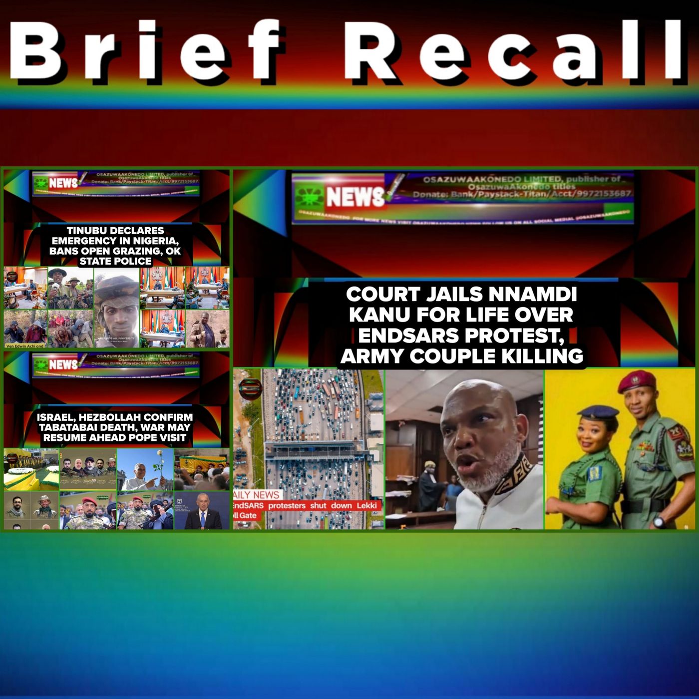 OsazuwaAkonedo Audio ~ NewsBriefRecall @5pm 27-11