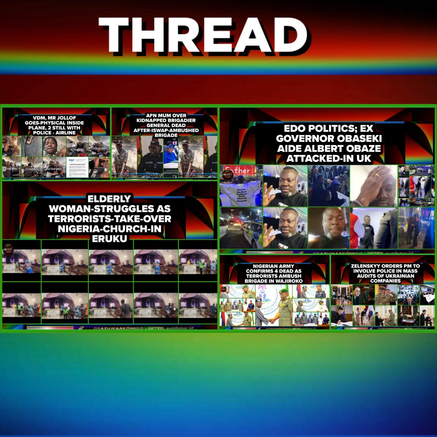 OsazuwaAkonedo Audio ~ NewsThread @5pm 19-11