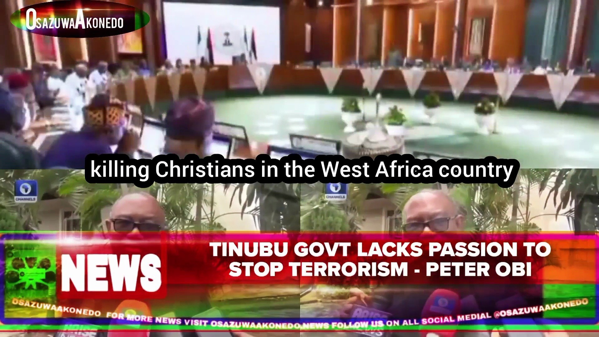 Video ~ Tinubu Govt Lacks Passion To Stop Terrorism – Peter Obi
