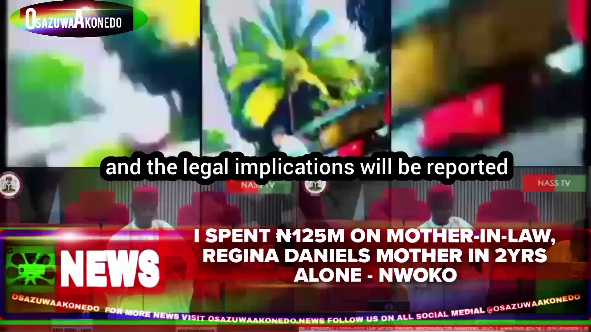 Video ~ I Spent ₦125m On Mother-In-Law, Regina Daniels Mother In 2yrs Alone – Nwoko