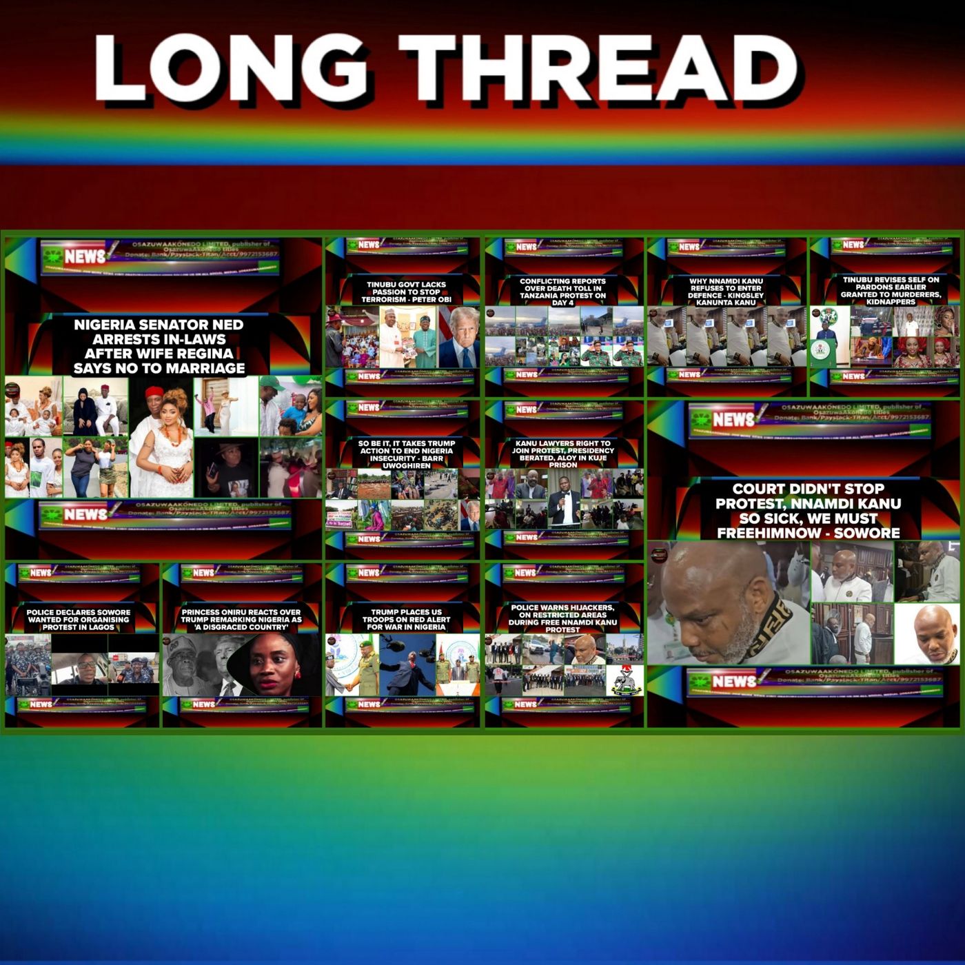 OsazuwaAkonedo Audio ~ NewsLongThread @5pm 4-11