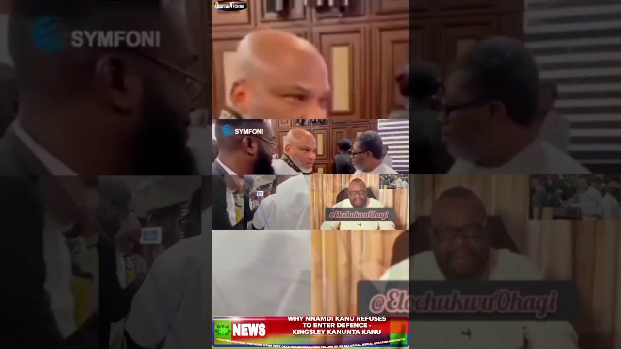 OsazuwaAkonedo Podcast Video ~ Why Nnamdi Kanu Refuses To Enter Defence Kingsley Kanunta Kanu