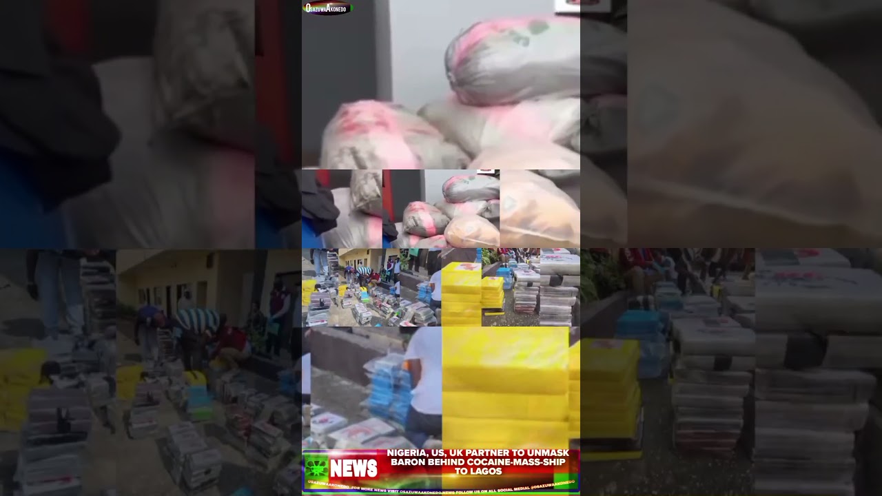 OsazuwaAkonedo Podcast Video ~ Nigeria, US, UK Partner To Unmask Baron Behind Cocaine Mass Ship To Lagos
