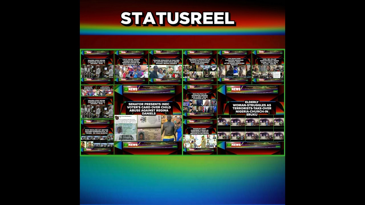 OsazuwaAkonedo Podcast Video ~ NewsStatusReel @9pm 19-11