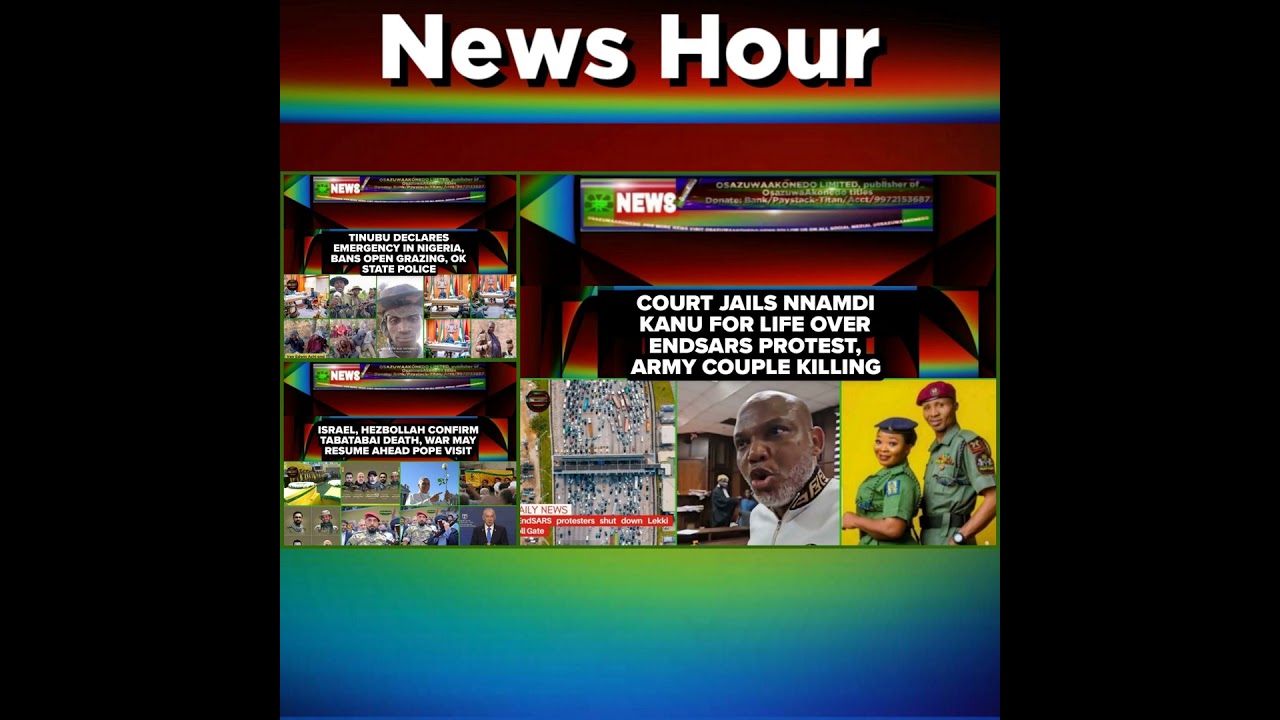 OsazuwaAkonedo Podcast Video ~ NewsHour @6pm 27-11