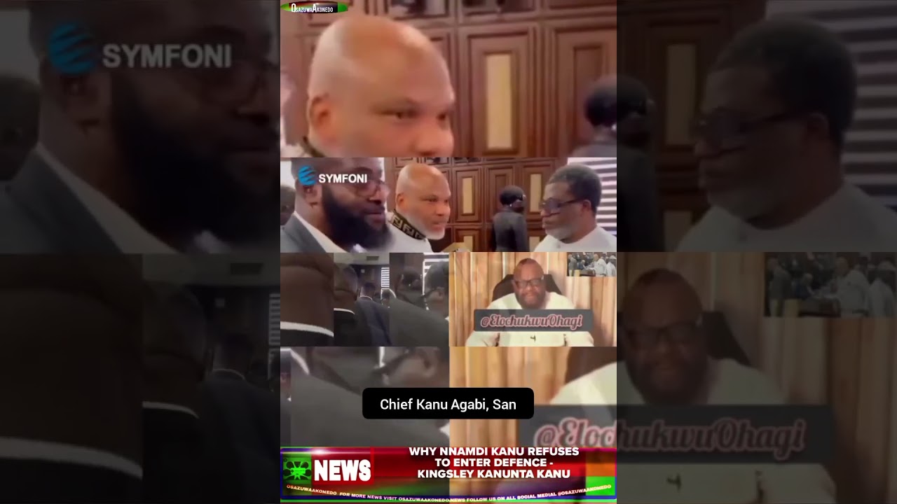 OsazuwaAkonedo BriefRecall ~ Why Nnamdi Kanu Refuses To Enter Defence Kingsley Kanunta Kanu