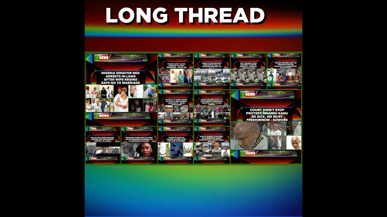 OsazuwaAkonedo Podcast Video ~ NewsLongThread @5pm 4-11