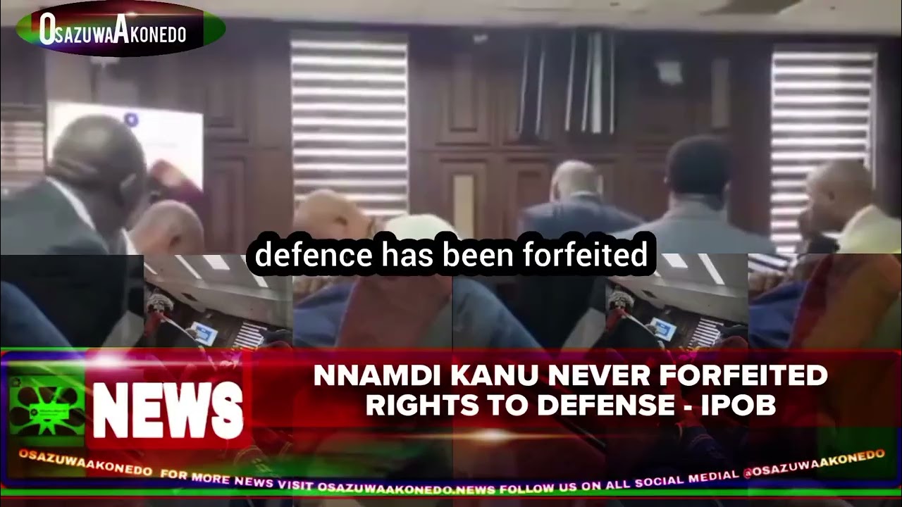 OsazuwaAkonedo ShortReel ~ Nnamdi Kanu Never Forfeited Rights To Defense IPOB