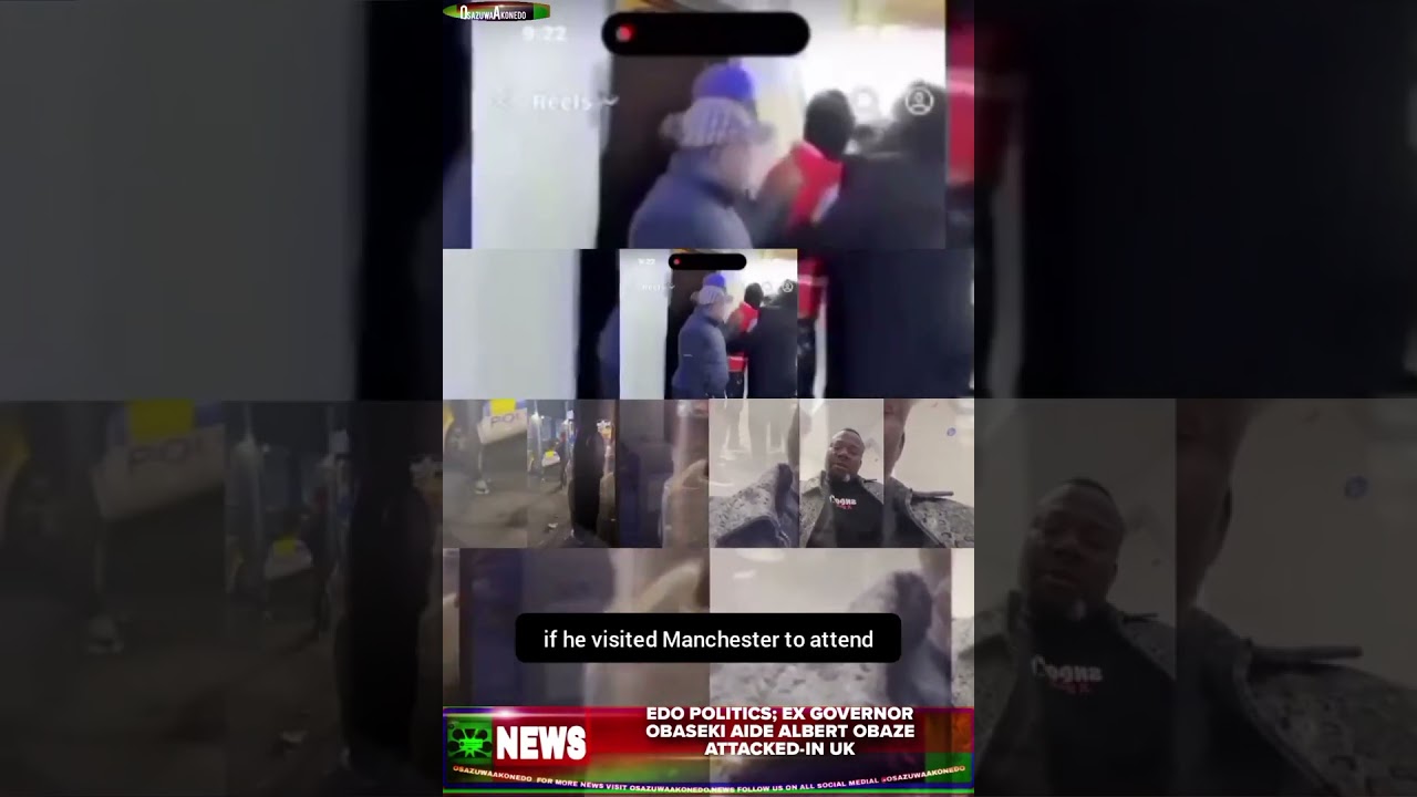 OsazuwaAkonedo BriefRecall ~ Edo Politics; Ex Governor Obaseki Aide Albert Obaze Attacked-In UK