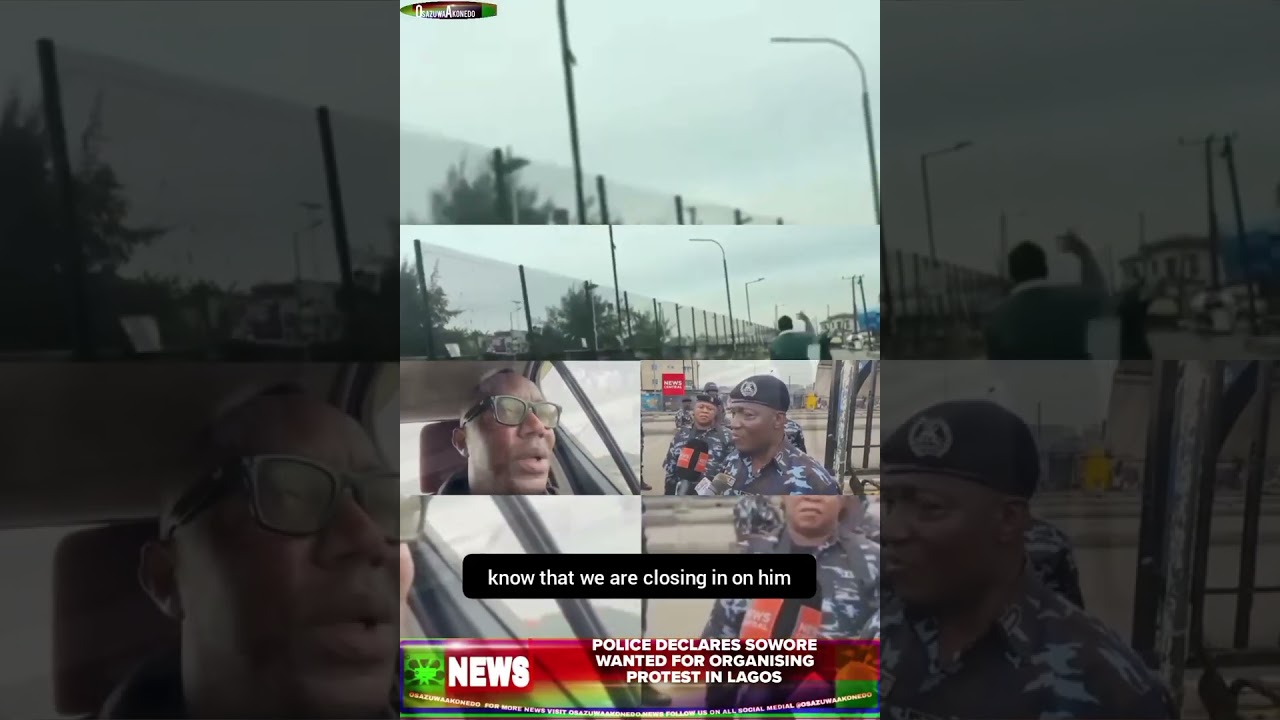 OsazuwaAkonedo BriefRecall ~ Police Declares Sowore Wanted For Organising Protest In Lagos
