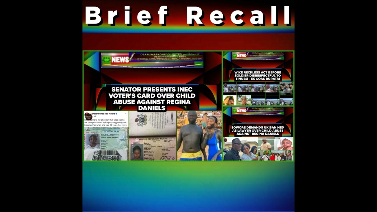 OsazuwaAkonedo Podcast Video ~ NewsBriefRecall @7pm 13-11