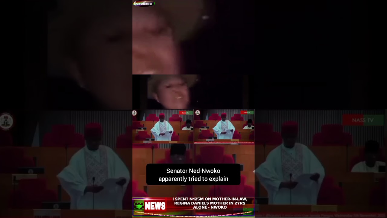 OsazuwaAkonedo ReelNews ~ I Spent ₦125m On Mother-In-Law, Regina Daniels Mother In 2yrs Alone - Nwoko