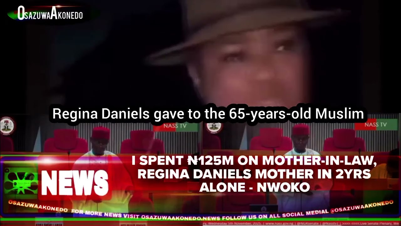 OsazuwaAkonedo ShortReel ~ I Spent ₦125m On Mother-In-Law, Regina Daniels Mother In 2yrs Alone - Nwoko