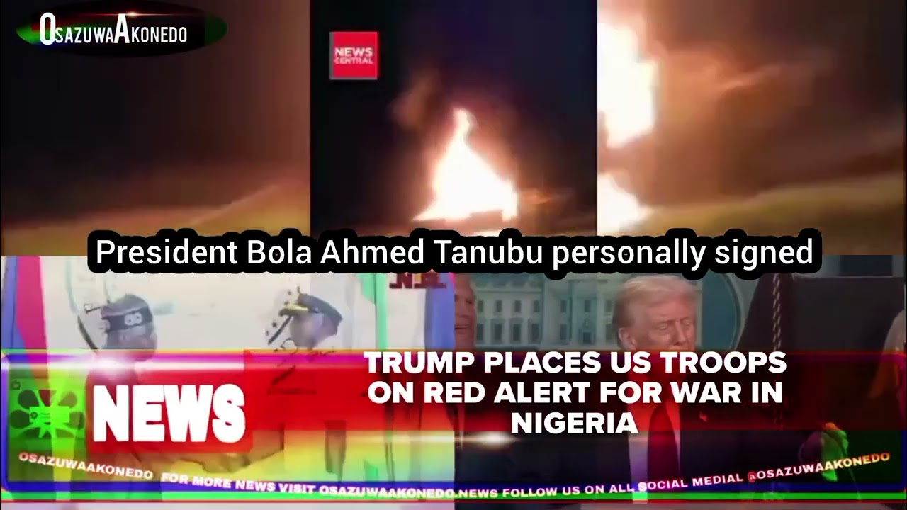 OsazuwaAkonedo ShortReel ~ Trump Places US Troops On Red Alert For War In Nigeria