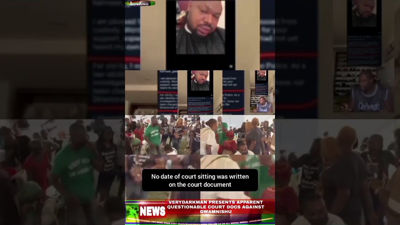 OsazuwaAkonedo NewsShort ~ VeryDarkMan Presents Apparent Questionable Court Docs Against Gwamnishu