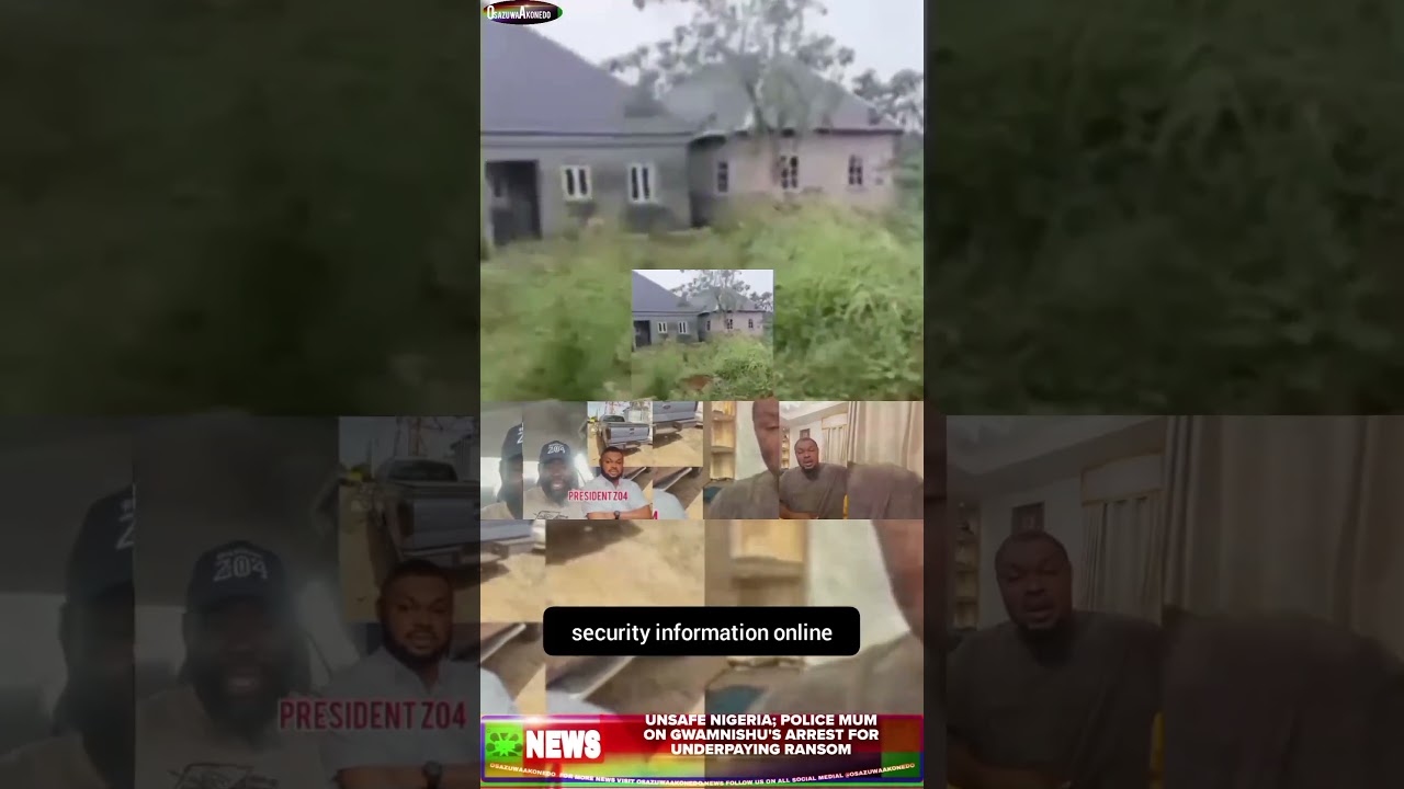 OsazuwaAkonedo Podcast Video ~ Unsafe Nigeria; Police Mum On Gwamnishu's Arrest For Underpaying Ransom
