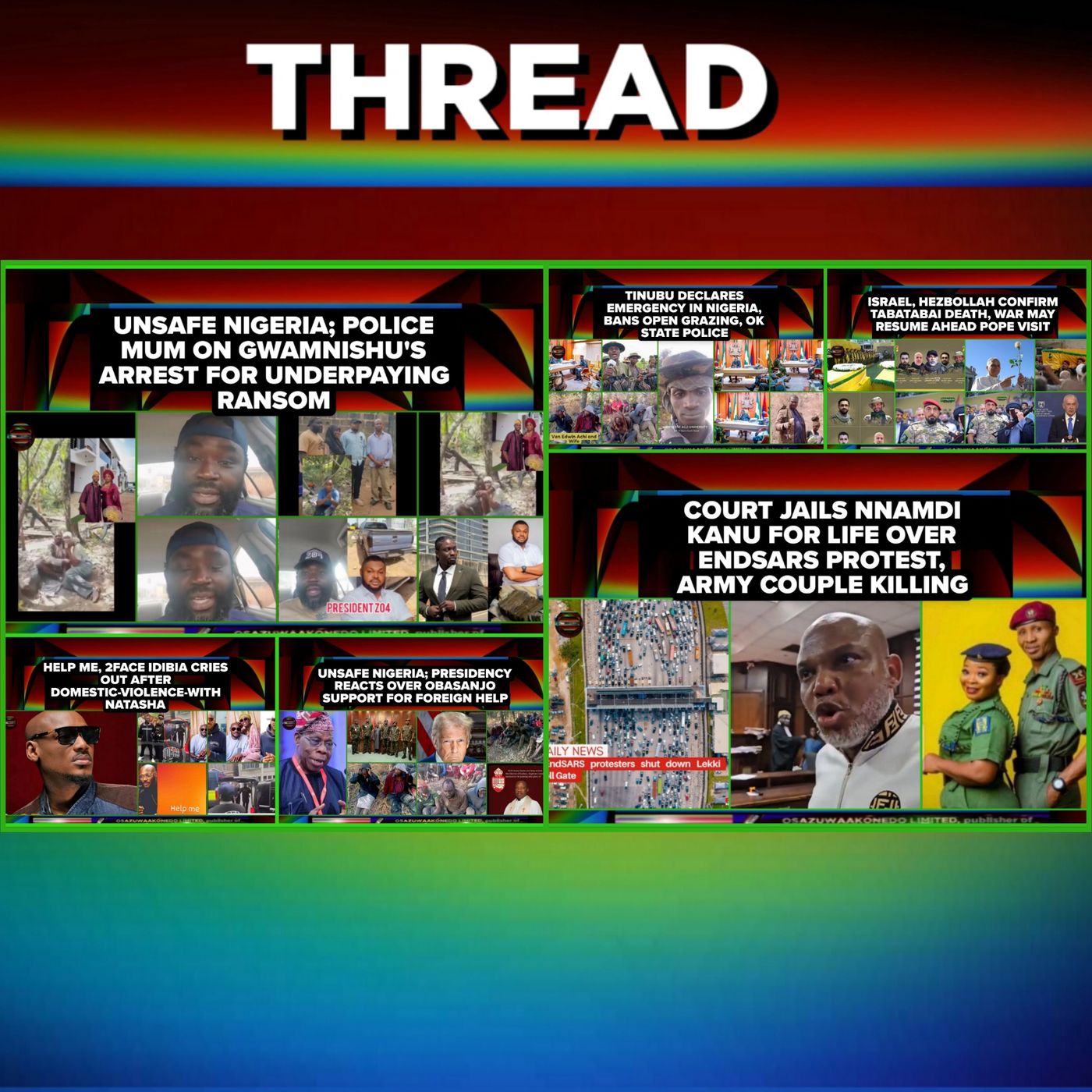 OsazuwaAkonedo Audio ~ NewsThread @11am 6-12