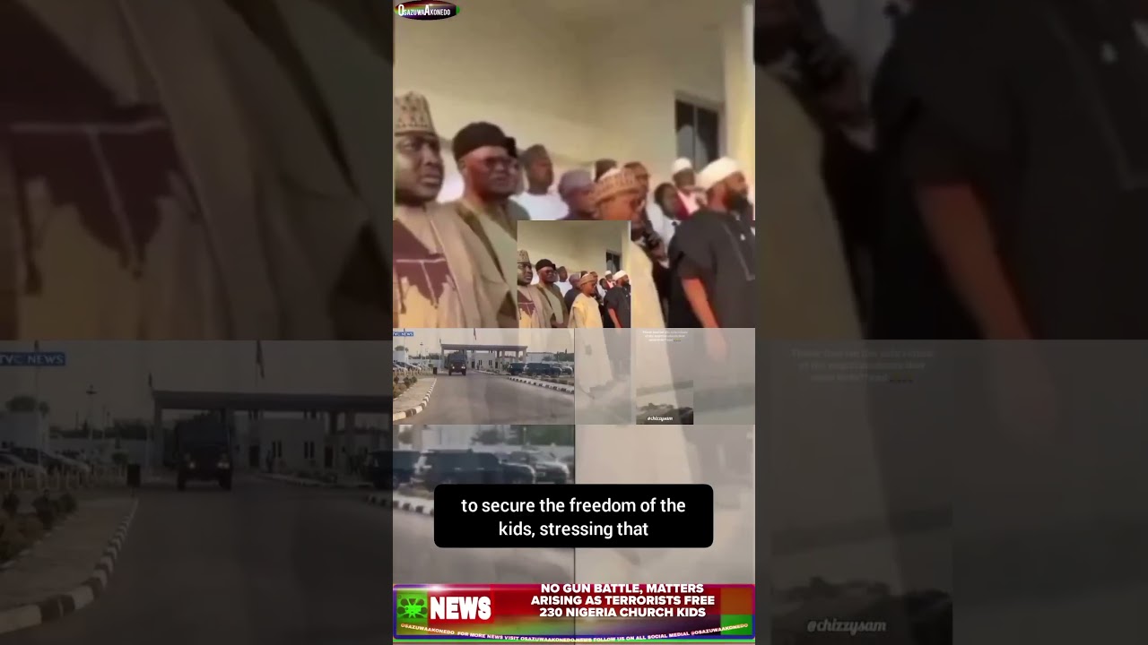 OsazuwaAkonedo NinetySeconds ~ No Gun Battle, Matters Arising As Terrorists Free 230 Nigeria Church Kids