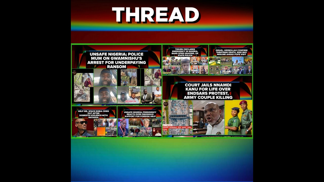 OsazuwaAkonedo Podcast Video ~ NewsThread @11am 6-12