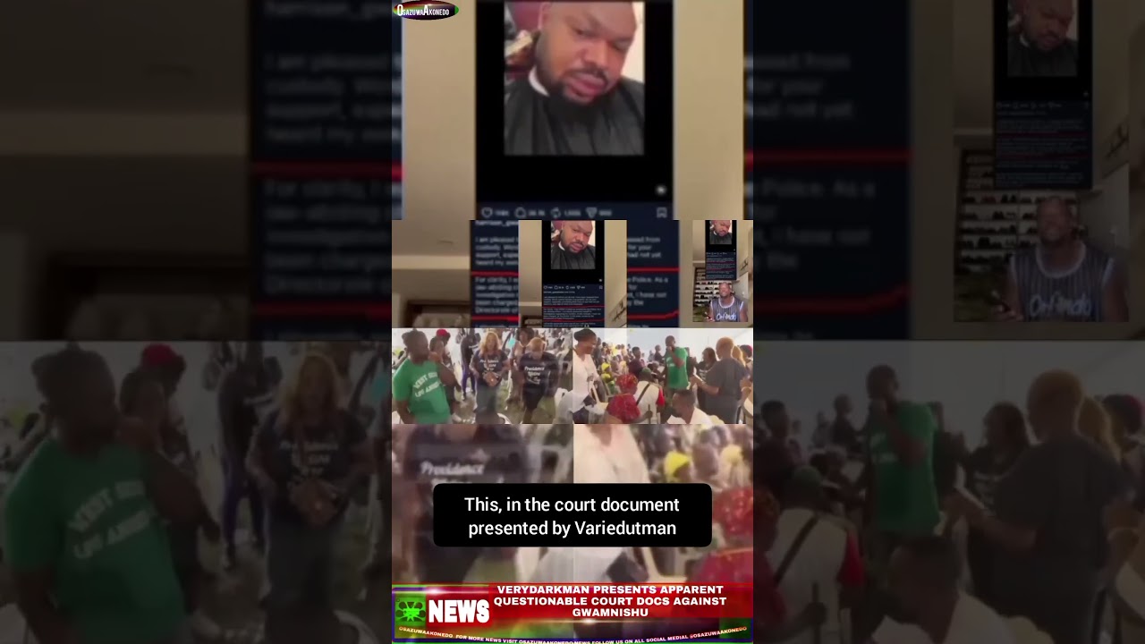 OsazuwAkoned Brief ~ VeryDarkMan Presents Apparent Questionable Court Docs Against Gwamnishu