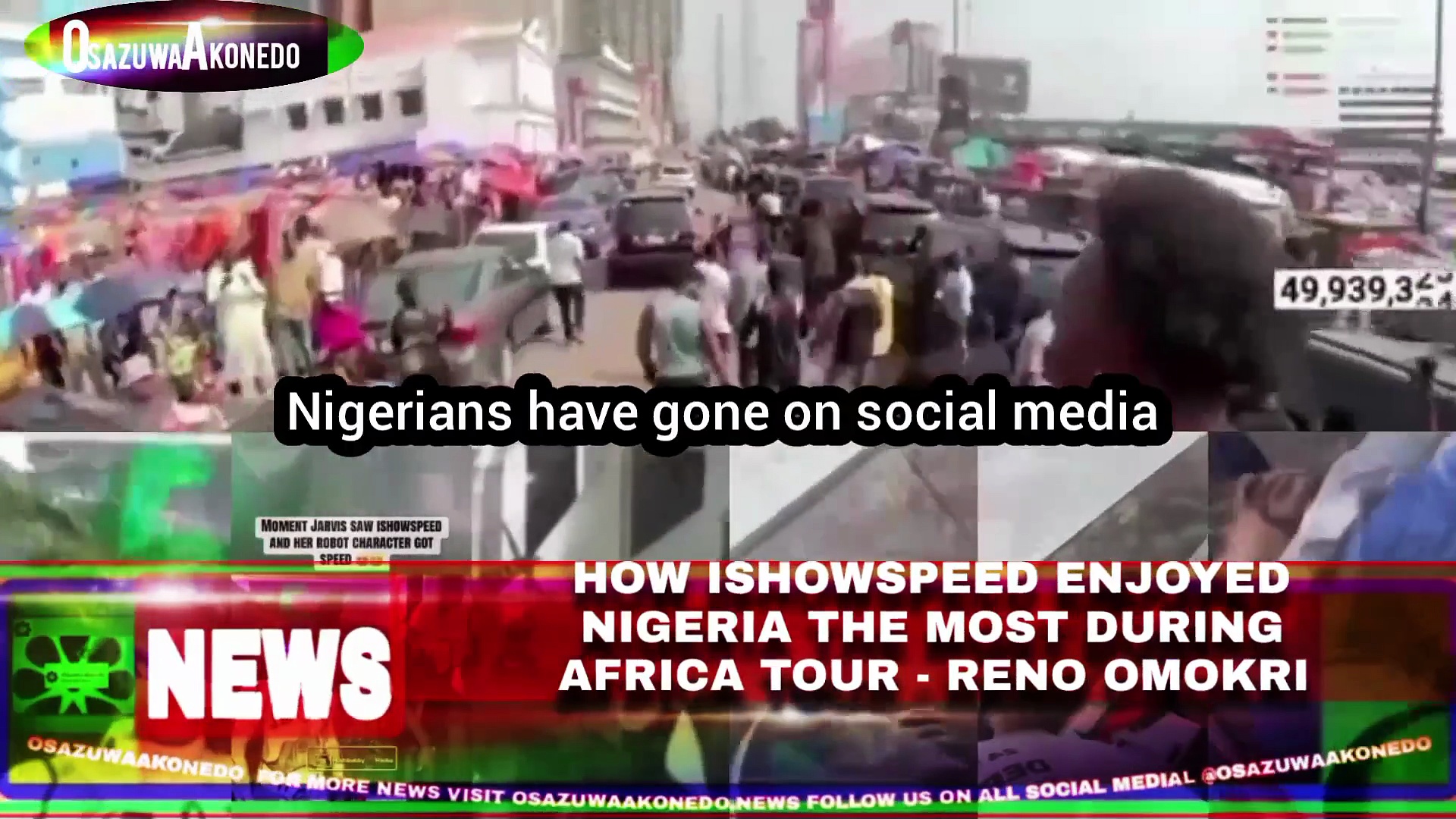 Video ~ How IshowSpeed Enjoyed Nigeria The Most During Africa Tour – Reno Omokri