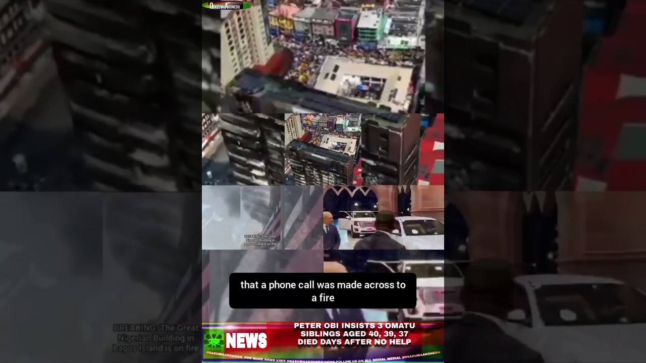 OsazuwaAkonedo ThreeMinutes ~ Peter Obi Insists 3 Omatu Siblings Aged 40, 39, 37 Died Days After No Help