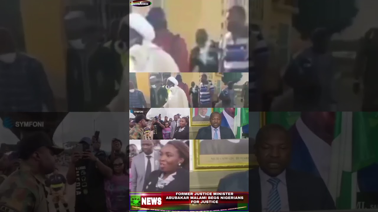OsazuwaAkonedo NinetySeconds ~ Former Justice Minister Abubakar Malami Begs Nigerians For Justice
