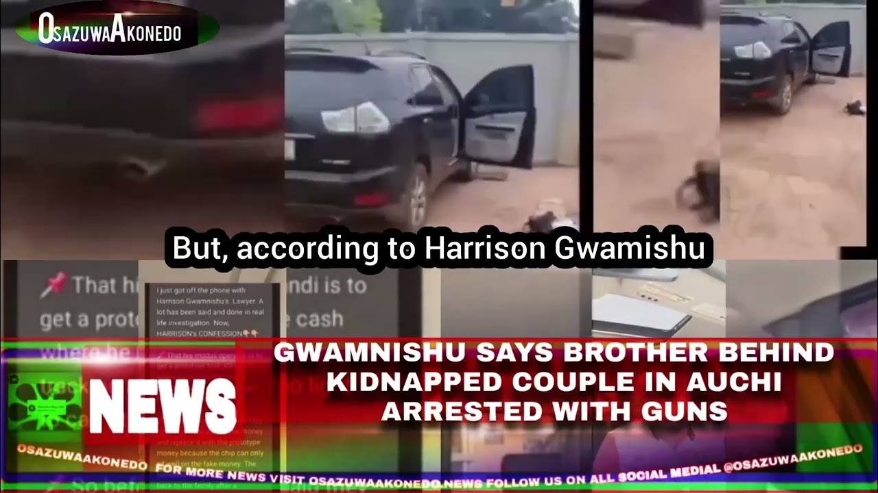 OsazuwaAkonedo ShortReel ~ Gwamnishu Says Brother Behind Kidnapped Couple In Auchi Arrested With Guns