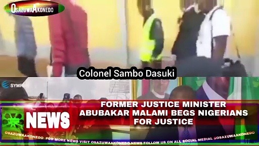 Video ~ Former Justice Minister Abubakar Malami Begs Nigerians For Justice