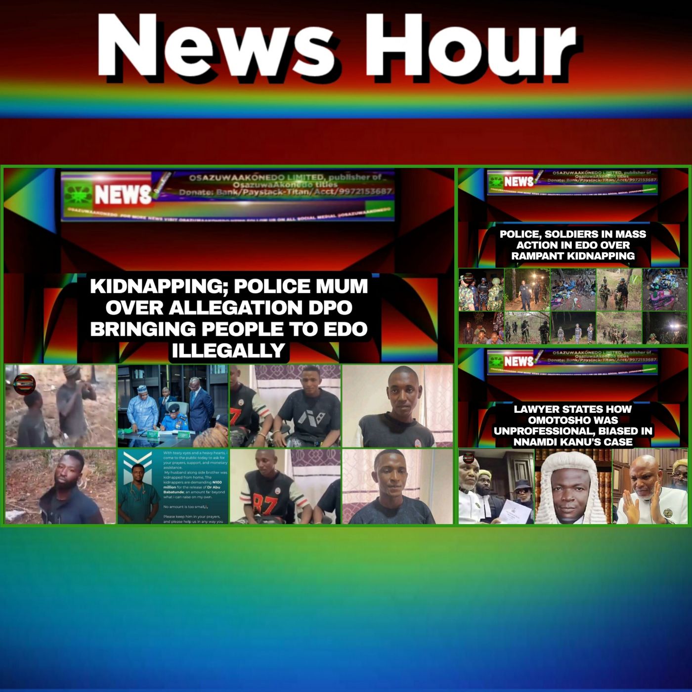 OsazuwaAkonedo Audio ~ News Hour @12pm 11-2