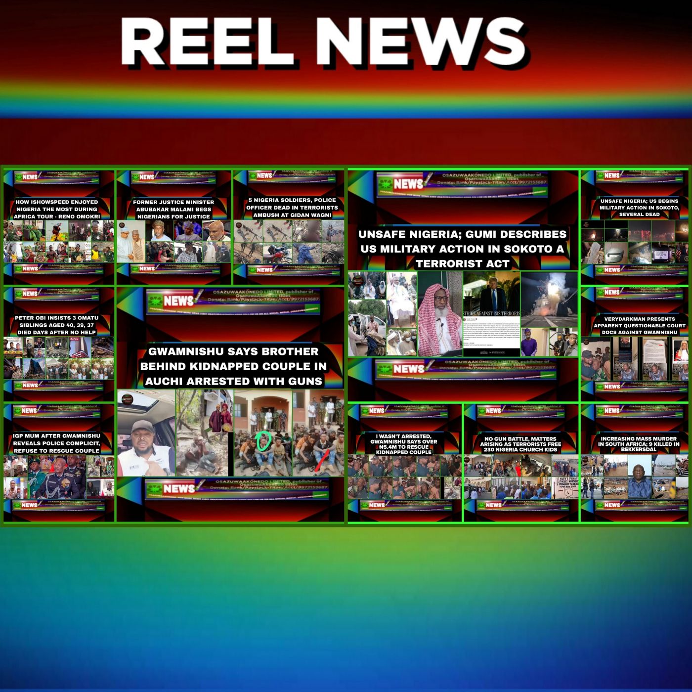 OsazuwaAkonedo Audio ~ NewsReel @10pm 28-1 OsazuwaAkonedo Audio ~ NewsReel @10pm 28-1