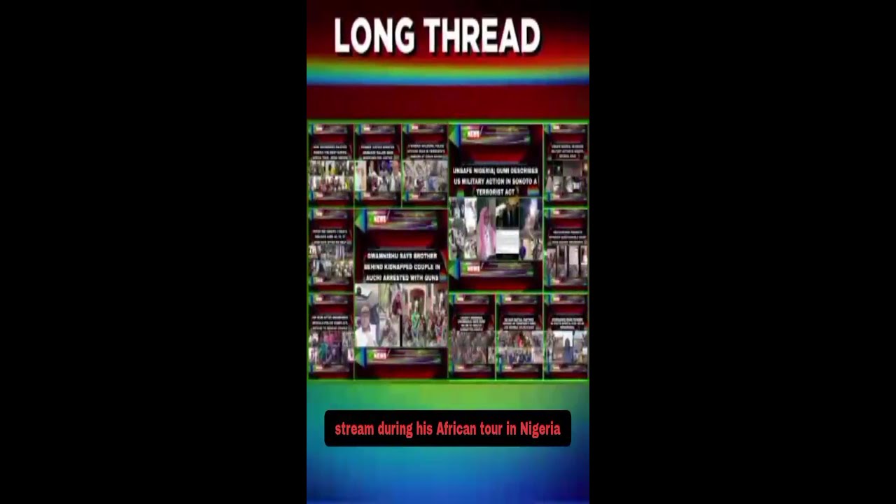 OsazuwaAkonedo Podcast Video ~ NewsLongThread @11pm 28 1