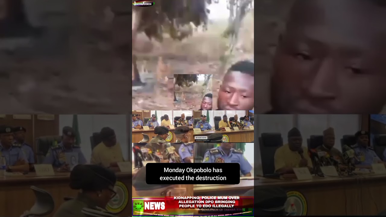 OsazuwaAkonedo ThreeMinutes ~ Kidnapping; Police Mum Over Allegation DPO Bringing People To Edo Illegally