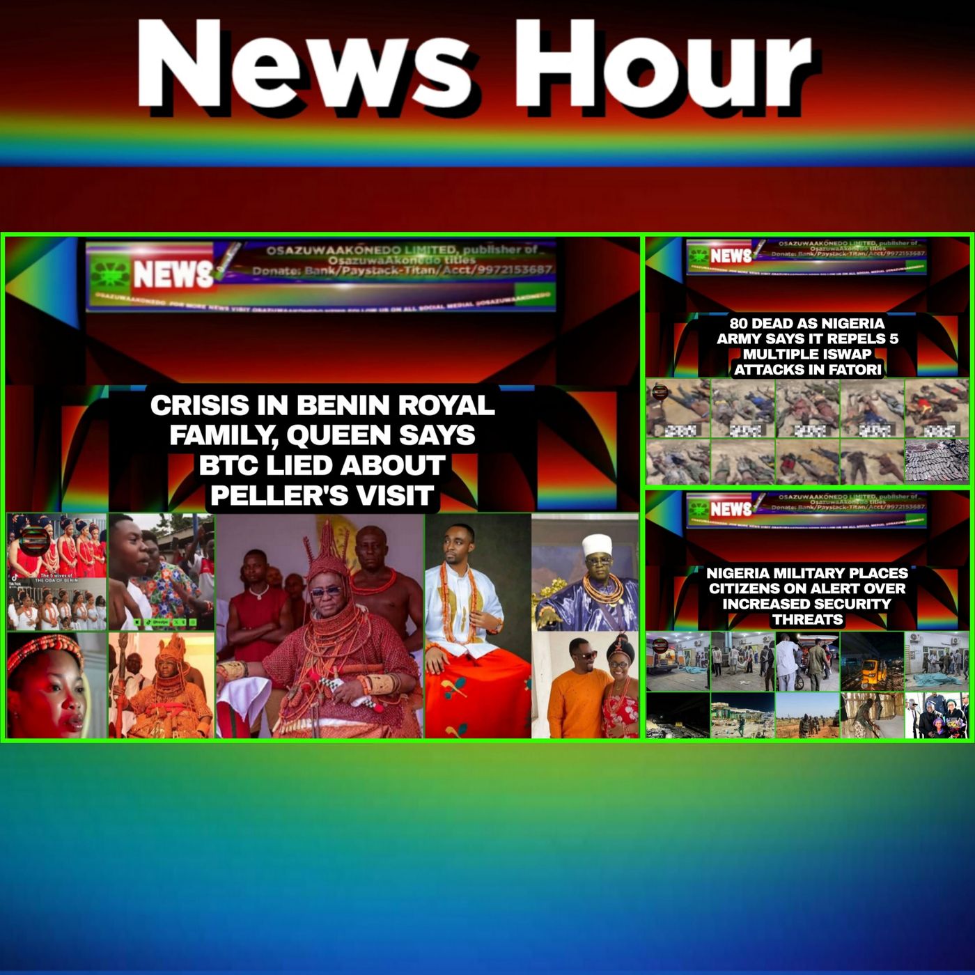 OsazuwaAkonedo Audio ~ NewsHour @8am 21-3